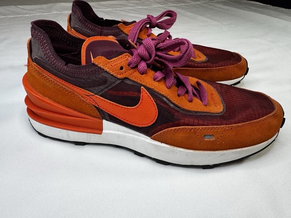 Nike Waffle One Dark Beetroot Orange Women’s 7.5 DN4696-600 Sneakers